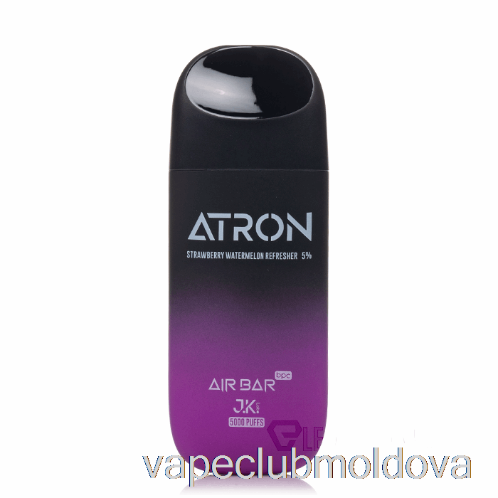 Vape Mod Air Bar Atron 5000 De Unică Folosință, Căpșuni și Pepene Verde